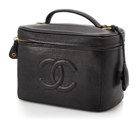 chanel vanity cosmetic bag|used chanel vanity bags.